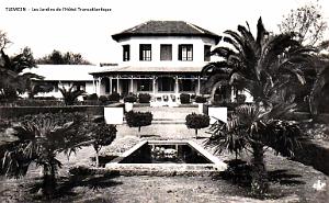 TLEMCEN - HOTEL TRANSATLANTIQUE - JARDIN